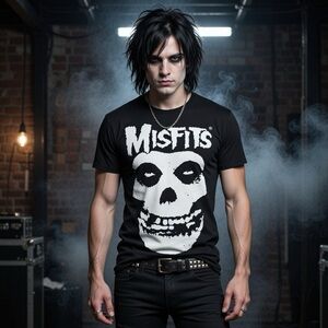 Misfits Men's Skull Graphic Tee